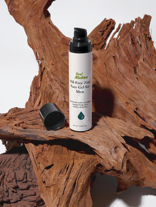Oil-Free Zinc Face Gel for Men