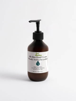 Silk Skin Hand Cream, Woody Amber & Leather